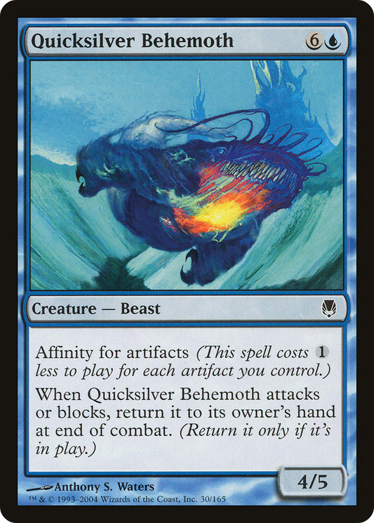 Quicksilver Behemoth (DST-030) - [Darksteel]