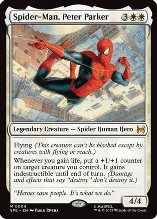 Spider-Man, Peter Parker (SPE, MAR-004) - [Marvel's Spider-Man: Eternal-Legal] Foil
