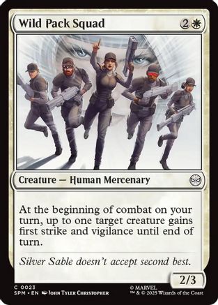Wild Pack Squad (SPM-023) - [Marvel's Spider-Man] Foil