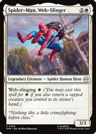 Spider-Man, Web-Slinger (SPM-016) - [Marvel's Spider-Man] Foil