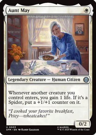 Aunt May (SPM-003) - [Marvel's Spider-Man] Foil