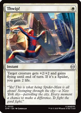 Thwip! (SPM-020) - [Marvel's Spider-Man] Foil
