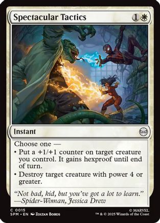 Spectacular Tactics (SPM-015) - [Marvel's Spider-Man] Foil