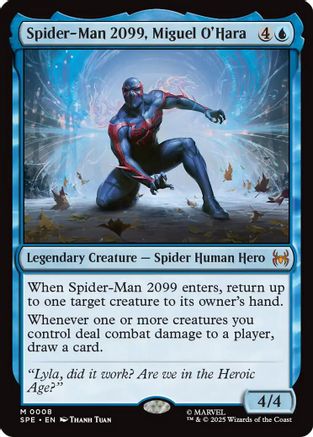 Spider-Man 2099, Miguel O'Hara (SPE, MAR-008) - [Marvel's Spider-Man: Eternal-Legal]