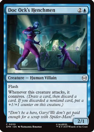 Doc Ock's Henchmen (SPM-030) - [Marvel's Spider-Man] Foil