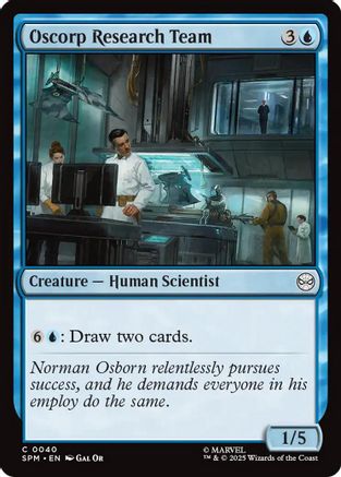 Oscorp Research Team (SPM-040) - [Marvel's Spider-Man] Foil
