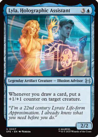 Lyla, Holographic Assistant (SPE, MAR-007) - [Marvel's Spider-Man: Eternal-Legal]