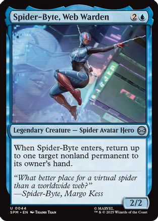 Spider-Byte, Web Warden (SPM-044) - [Marvel's Spider-Man] Foil