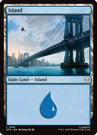 Island (0195) (SPM-195) - [Marvel's Spider-Man] Foil