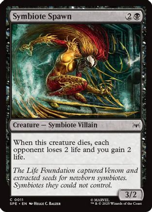 Symbiote Spawn (SPE, MAR-011) - [Marvel's Spider-Man: Eternal-Legal] Foil