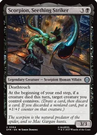 Scorpion, Seething Striker (SPM-064) - [Marvel's Spider-Man] Foil