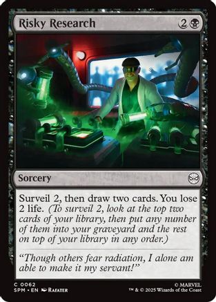 Risky Research (SPM-062) - [Marvel's Spider-Man] Foil