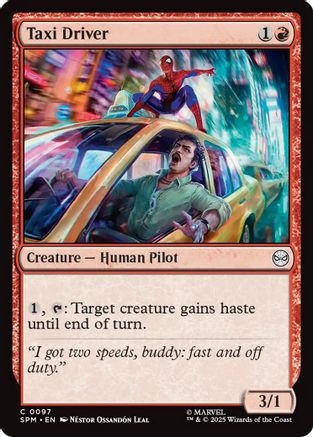 Taxi Driver (SPM-097) - [Marvel's Spider-Man] Foil