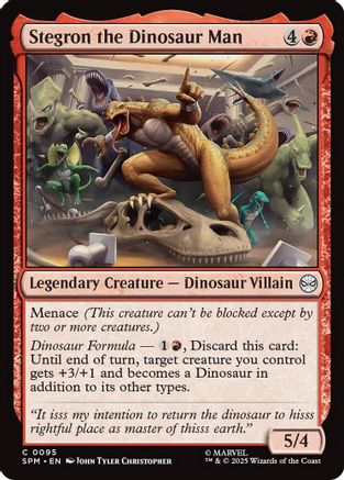 Stegron the Dinosaur Man (SPM-095) - [Marvel's Spider-Man]