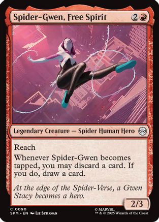 Spider-Gwen, Free Spirit (SPM-090) - [Marvel's Spider-Man] Foil