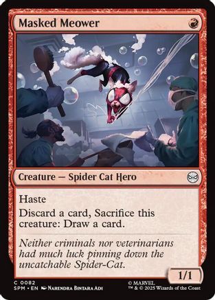 Masked Meower (SPM-082) - [Marvel's Spider-Man] Foil