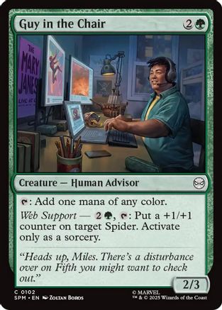 Guy in the Chair (SPM-102) - [Marvel's Spider-Man] Foil