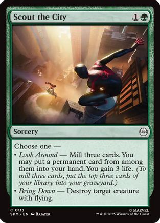 Scout the City (SPM-113) - [Marvel's Spider-Man] Foil