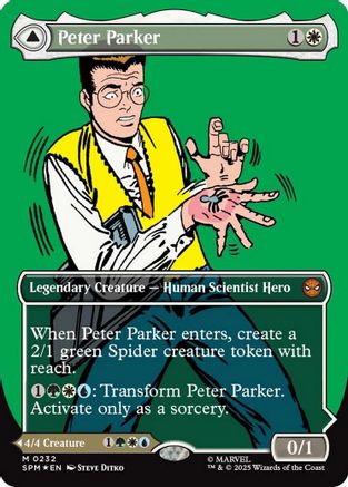 Peter Parker (Showcase) (SPM-232) - [Marvel's Spider-Man] Foil