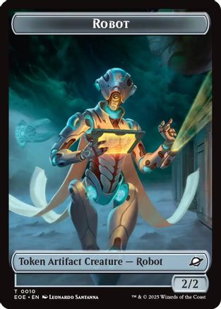 Robot // Lander (0007) Double-Sided Token (EOE-10 // 7) - [Edge of Eternities]