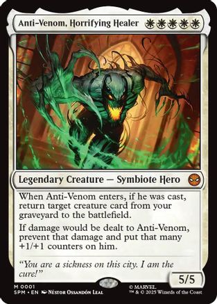 Anti-Venom, Horrifying Healer (SPM-001) - [Marvel's Spider-Man] Foil