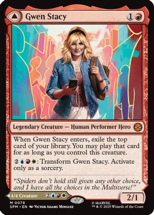 Gwen Stacy (SPM-078) - [Marvel's Spider-Man] Foil