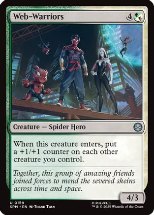 Web-Warriors (SPM-159) - [Marvel's Spider-Man] Foil