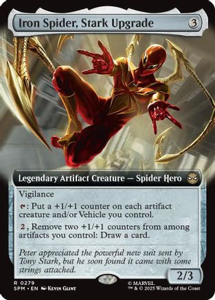 Iron Spider, Stark Upgrade (Extended Art) (SPM-279) - [Marvel's Spider-Man] Foil