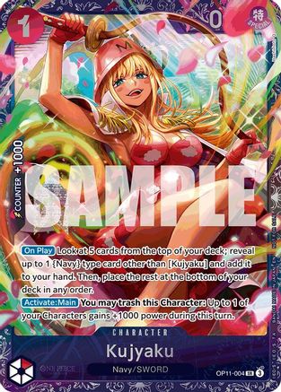 Kujyaku (Treasure Cup August 2025) (OP11-004) - One Piece Promotion Cards