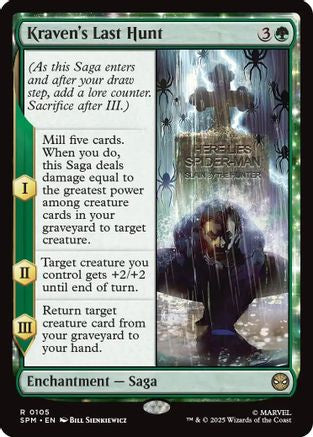 Kraven's Last Hunt (SPM-105) - [Marvel's Spider-Man] Foil