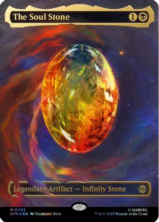 The Soul Stone (Cosmic Foil) (SPM-242) - [Marvel's Spider-Man] Foil