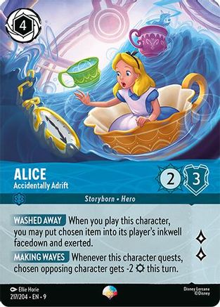 Alice - Accidentally Adrift (Epic) (210/204) - [ Fabled ] Holofoil