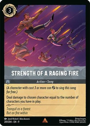 Strength of a Raging Fire (201/204) - [ Fabled ]