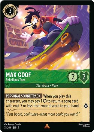 Max Goof - Rebellious Teen (75/204) - [ Fabled ]