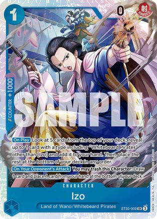 Izo (ST22-002) - Starter Deck 22: Ace & Newgate