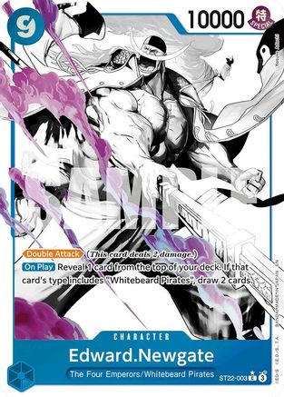 Edward.Newgate (Parallel) (ST22-003) - Starter Deck 22: Ace & Newgate