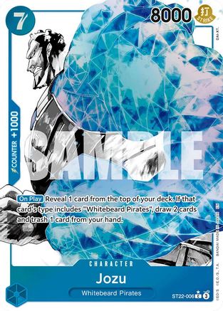 Jozu (Parallel) (ST22-006) - Starter Deck 22: Ace & Newgate