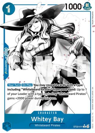 Whitey Bay (Parallel) (ST22-011) - Starter Deck 22: Ace & Newgate