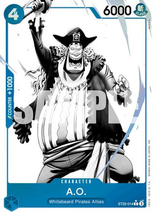 A.O. (Parallel) (ST22-014) - Starter Deck 22: Ace & Newgate