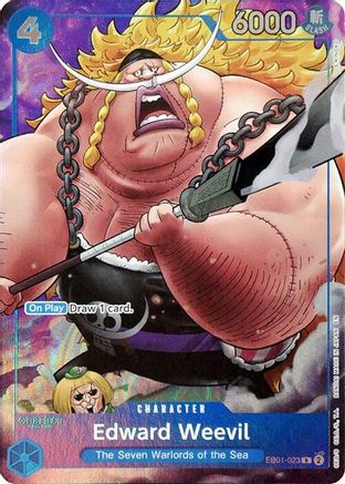 Edward Weevil (Seven Warlords of the Sea Binder Set) (EB01-023) - One Piece Promotion Cards