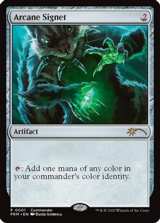 Arcane Signet (CommandFest 2025) (MFP-001) - [MagicFest Cards] Foil