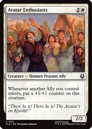 Avatar Enthusiasts (TLA-011) - [Avatar: The Last Airbender] Foil