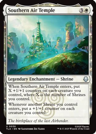 Southern Air Temple (TLA-036) - [Avatar: The Last Airbender] Foil
