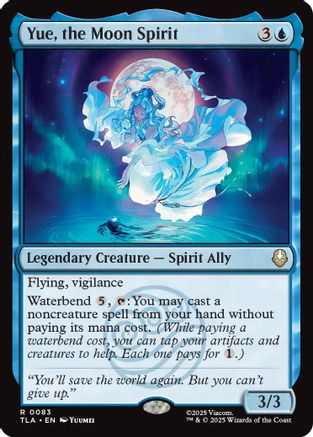 Yue, the Moon Spirit (TLA-083) - [Avatar: The Last Airbender]