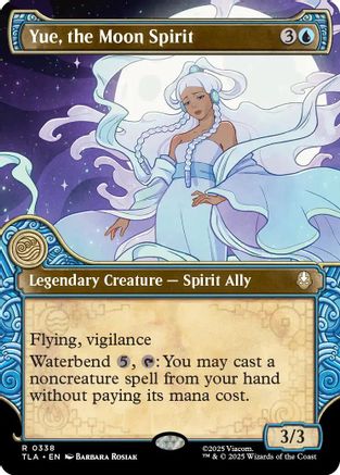 Yue, the Moon Spirit (Showcase) (TLA-338) - [Avatar: The Last Airbender]
