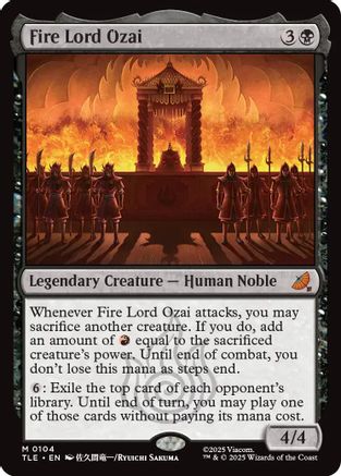 Fire Lord Ozai (TLE-104) - [Avatar: The Last Airbender: Eternal-Legal]