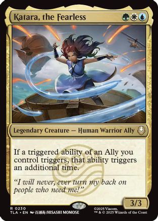 Katara, the Fearless (TLA-230) - [Avatar: The Last Airbender]