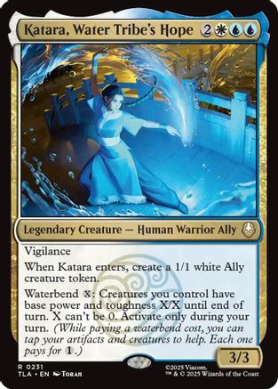 Katara, Water Tribe's Hope (TLA-231) - [Avatar: The Last Airbender] Foil