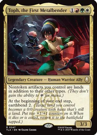 Toph, the First Metalbender (TLA-247) - [Avatar: The Last Airbender] Foil