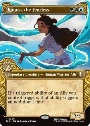 Katara, the Fearless (Showcase) (TLA-350) - [Avatar: The Last Airbender]